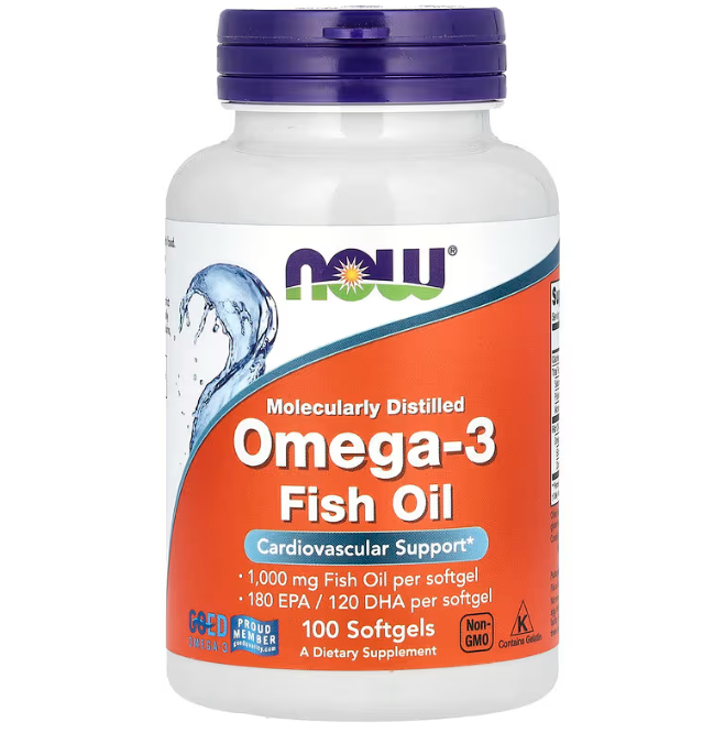 Omega‑3 Fish Oil 100 softgels