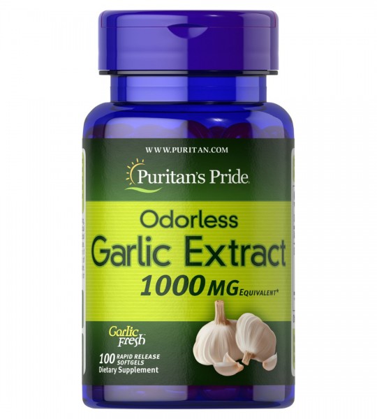 Puritan's Pride Odorless Garlic 1000 mg