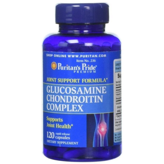 Puritans Pride Glucosamine CHondroitin MSM 120 capsules