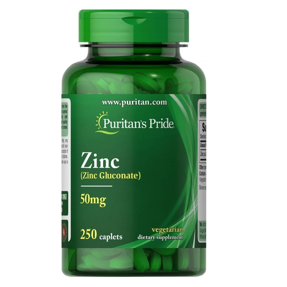 Puritans Pride Zinc(Sink) 50mg 250 tabletka