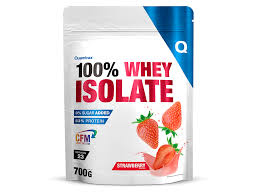 Quamtrax 100% Whey Isolate Protein 700g |  Klubnika tamli