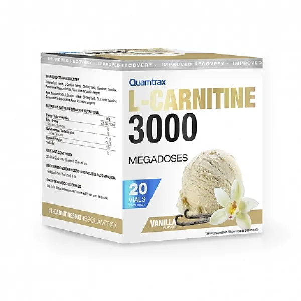 Quamtrax L‑Carnitine 3000 | 25 ml ampula