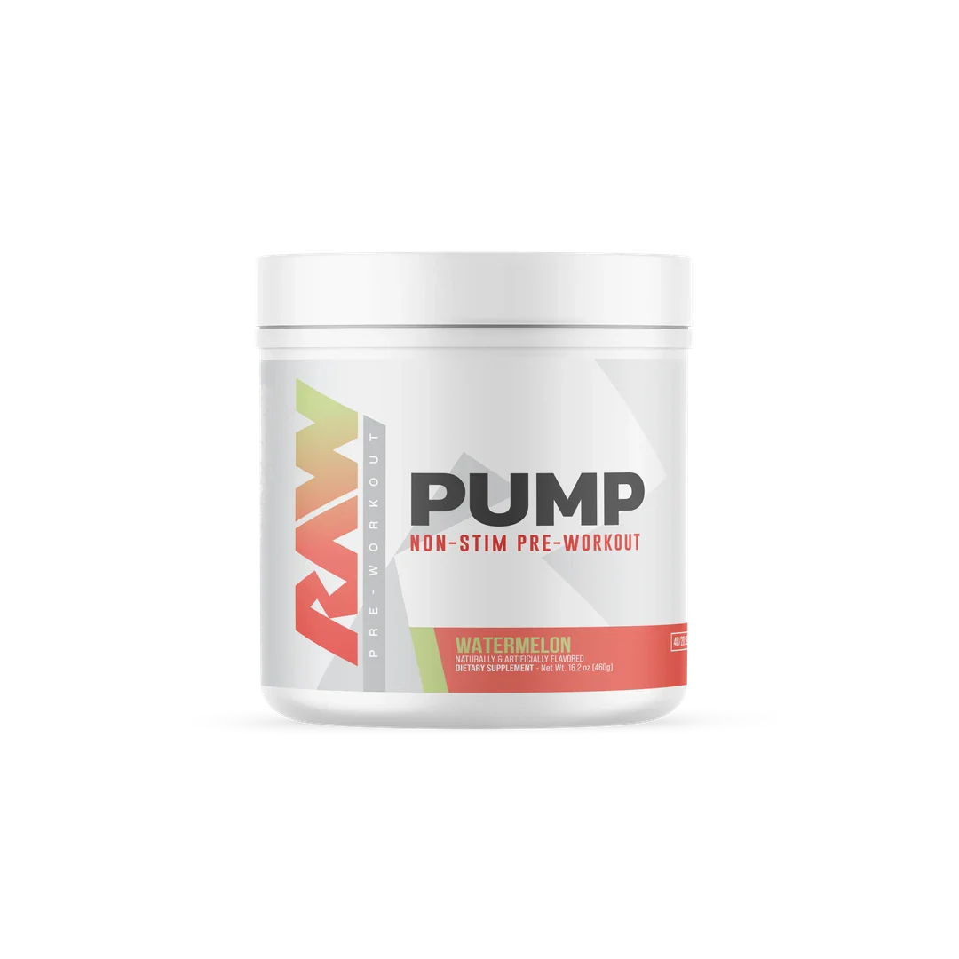 RAW Pump Non-Stim Pre-Workout 548 gr (40/20 porsiya) 2