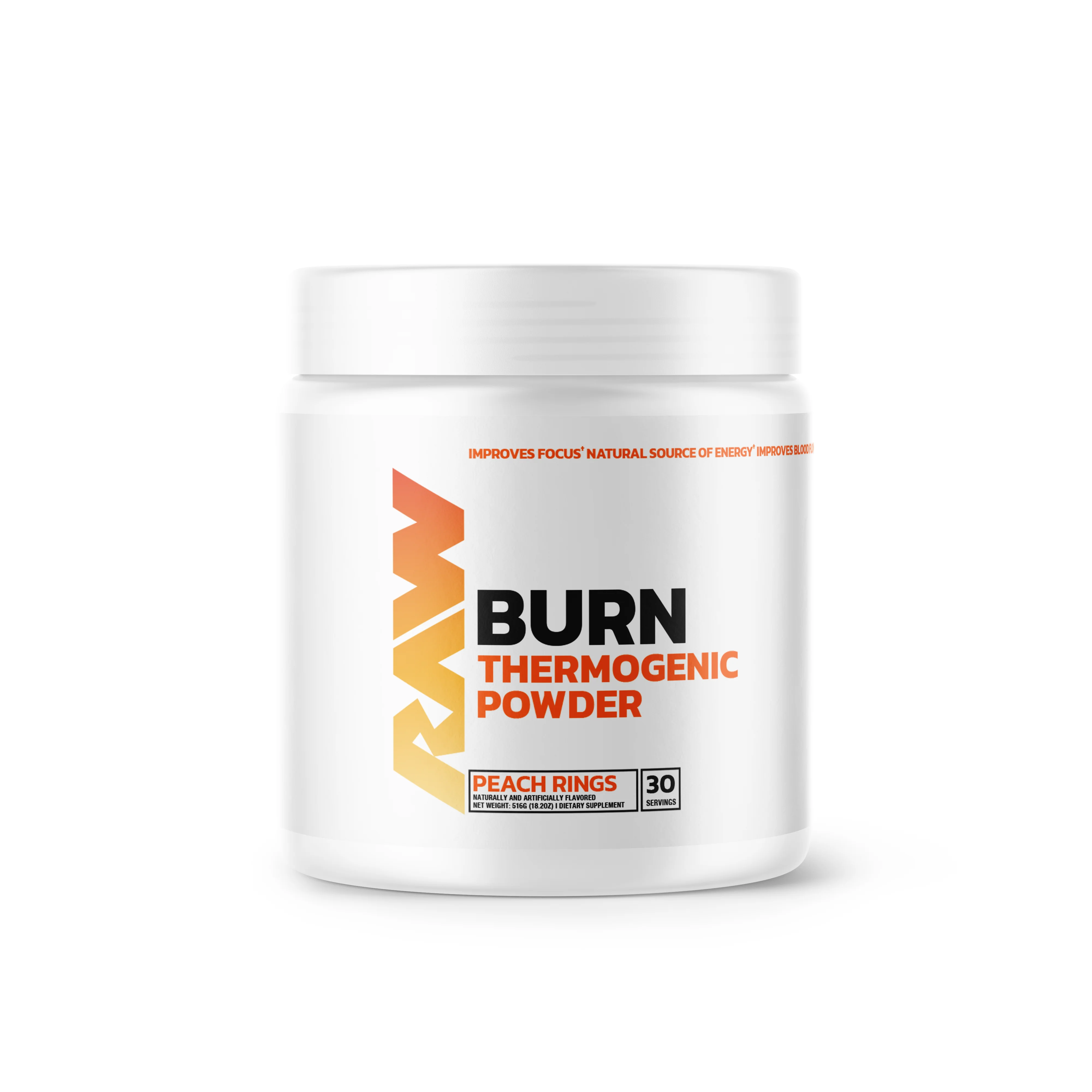 Raw Nutrition Burn Thermogenic Power 516 gr 30 porsiya