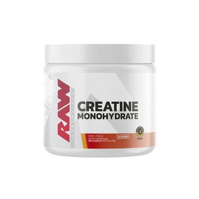 Raw Nutrition Creatine Monohydrate Fruit Punch 210gr 30 porsiya