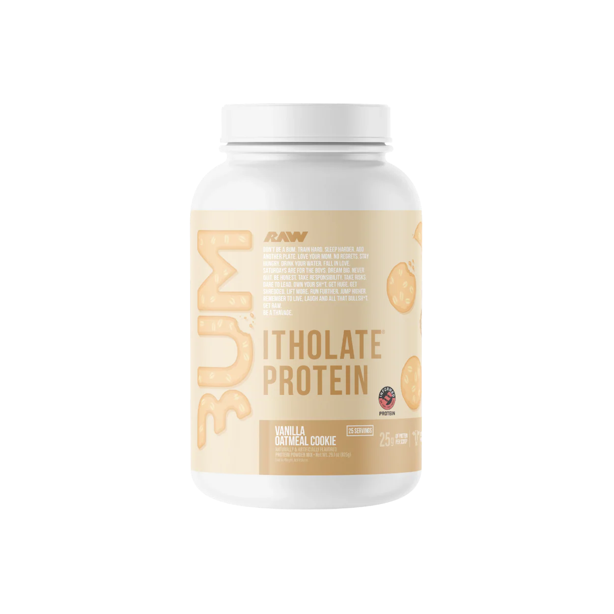 Raw Nutrition BUM Itholate Protein 992 gr 25 porsiya