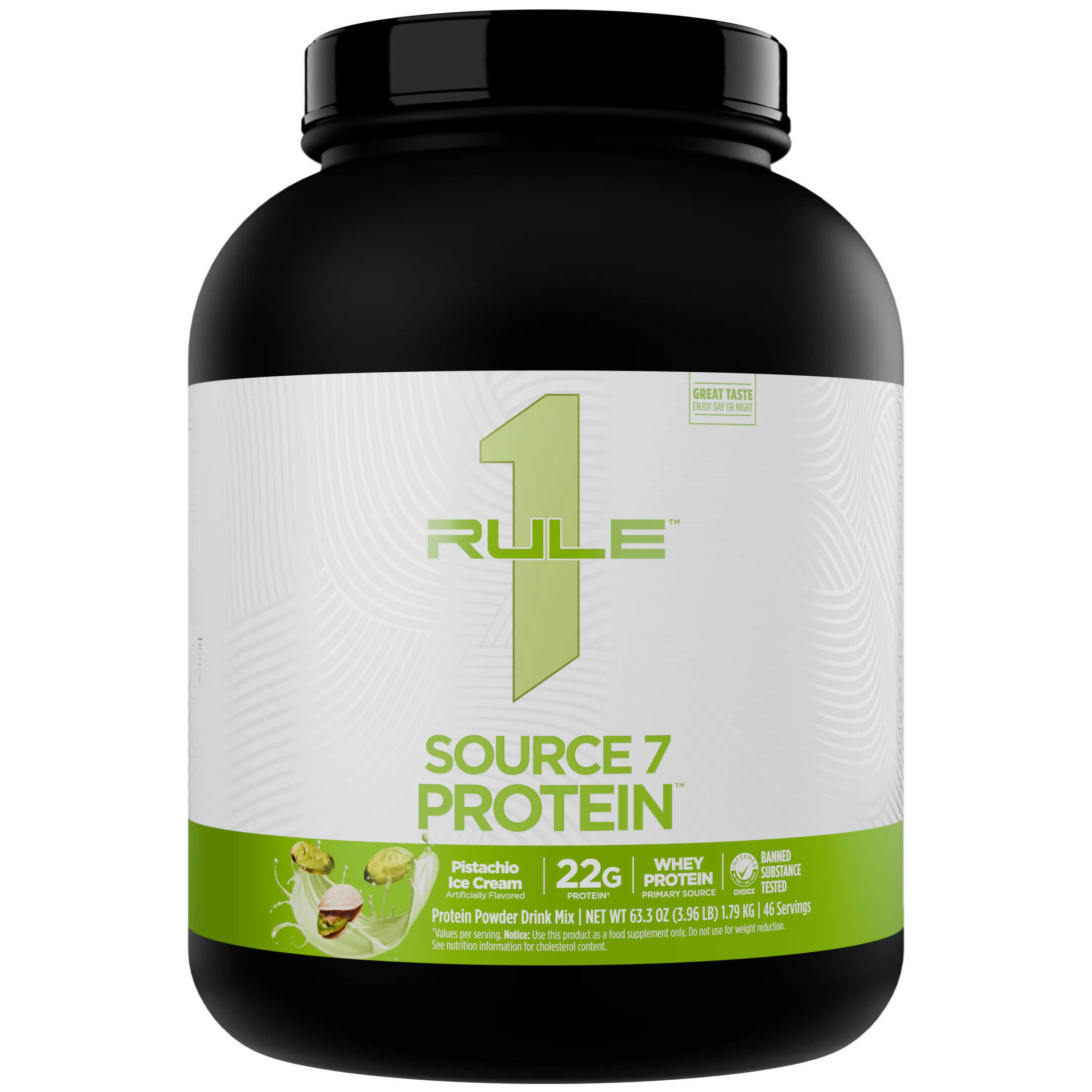 Rule One Source 7 Protein 1.8 kg 44 porsiya