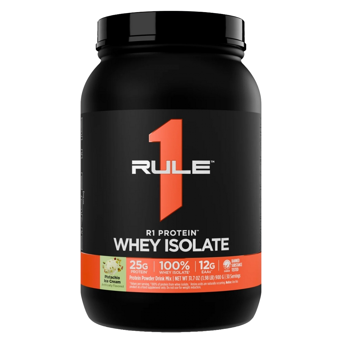 Rule One Whey Isolate 900 gr 30 porsiya