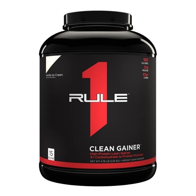 Rule1 Clean Gainer | 2.24 kg 15 porsiya