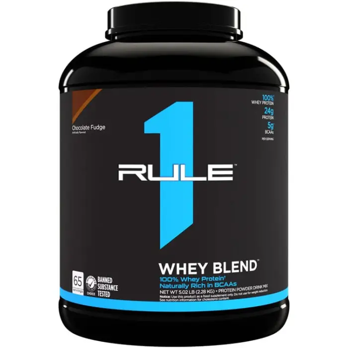 Rule1 Whey Blend | 2.28 kg 65 Porsiya