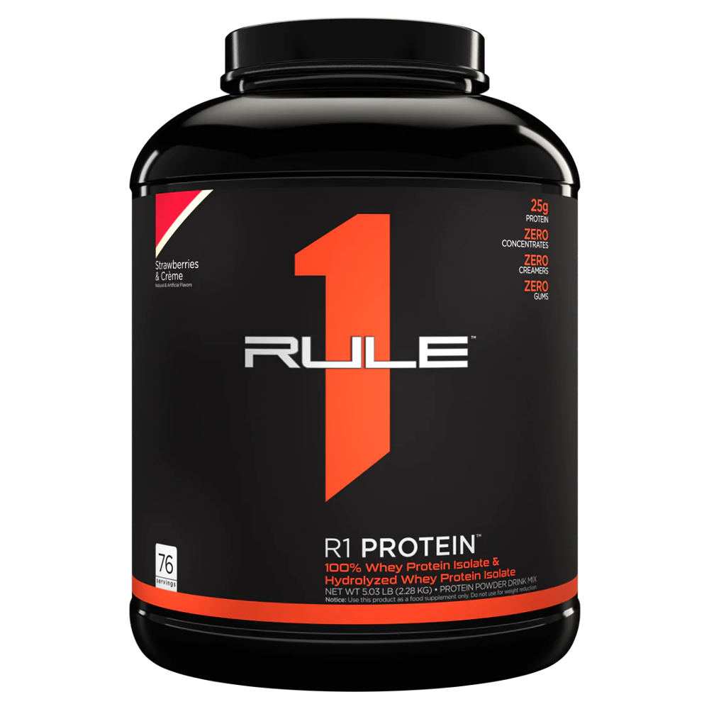 Rule1 Whey Isolate 2.28 kg |  76 porsiya
