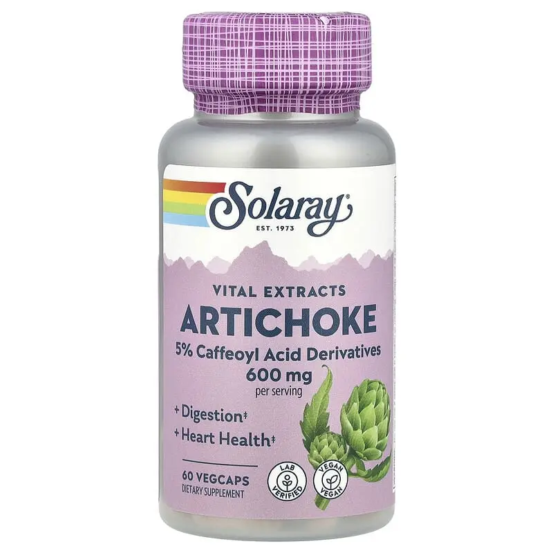 Solaray Artichoke 600 mg | 60 kapsula