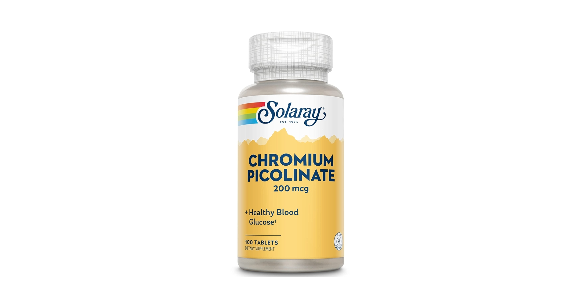 Solaray Chromium Picolinate 200 mcg 100 tabletka