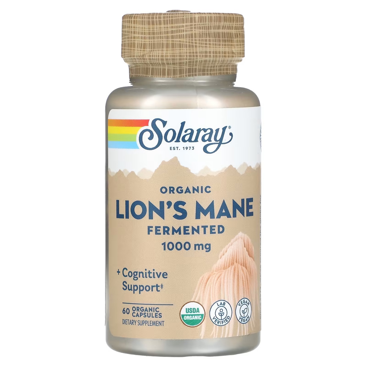 Solaray Lion’s Mane 1000 mg | 60 kapsula