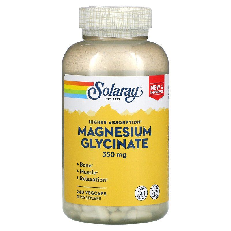 Solaray Magnesium Glycinate 350 mg