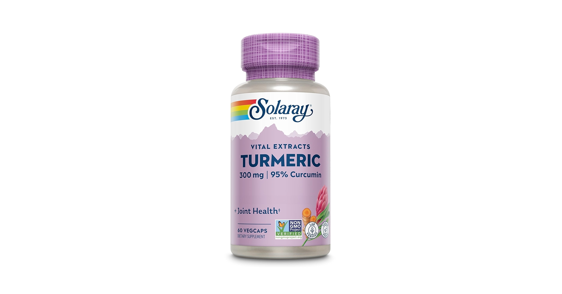Solaray Turmeric 300 mg 95% Curcumin