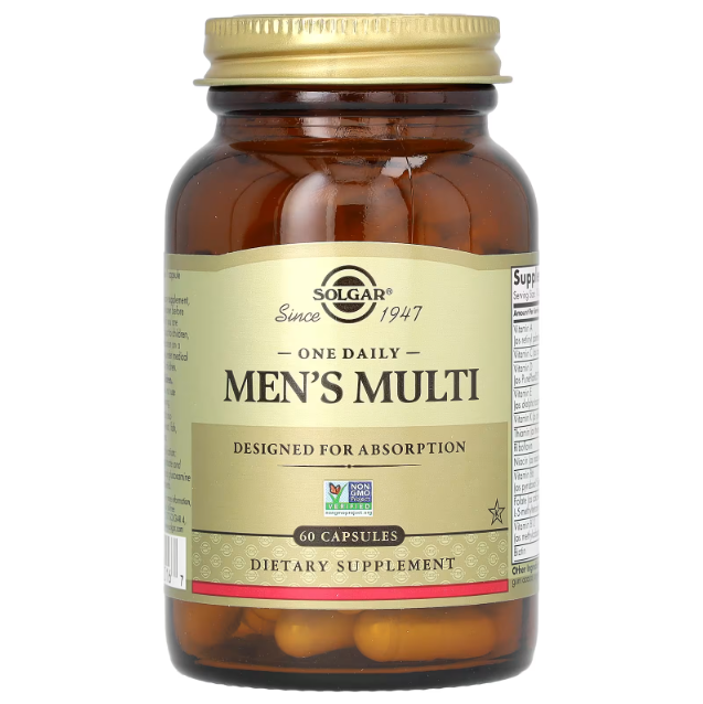 Solgar, One Daily Mens Multi, 60 capsules