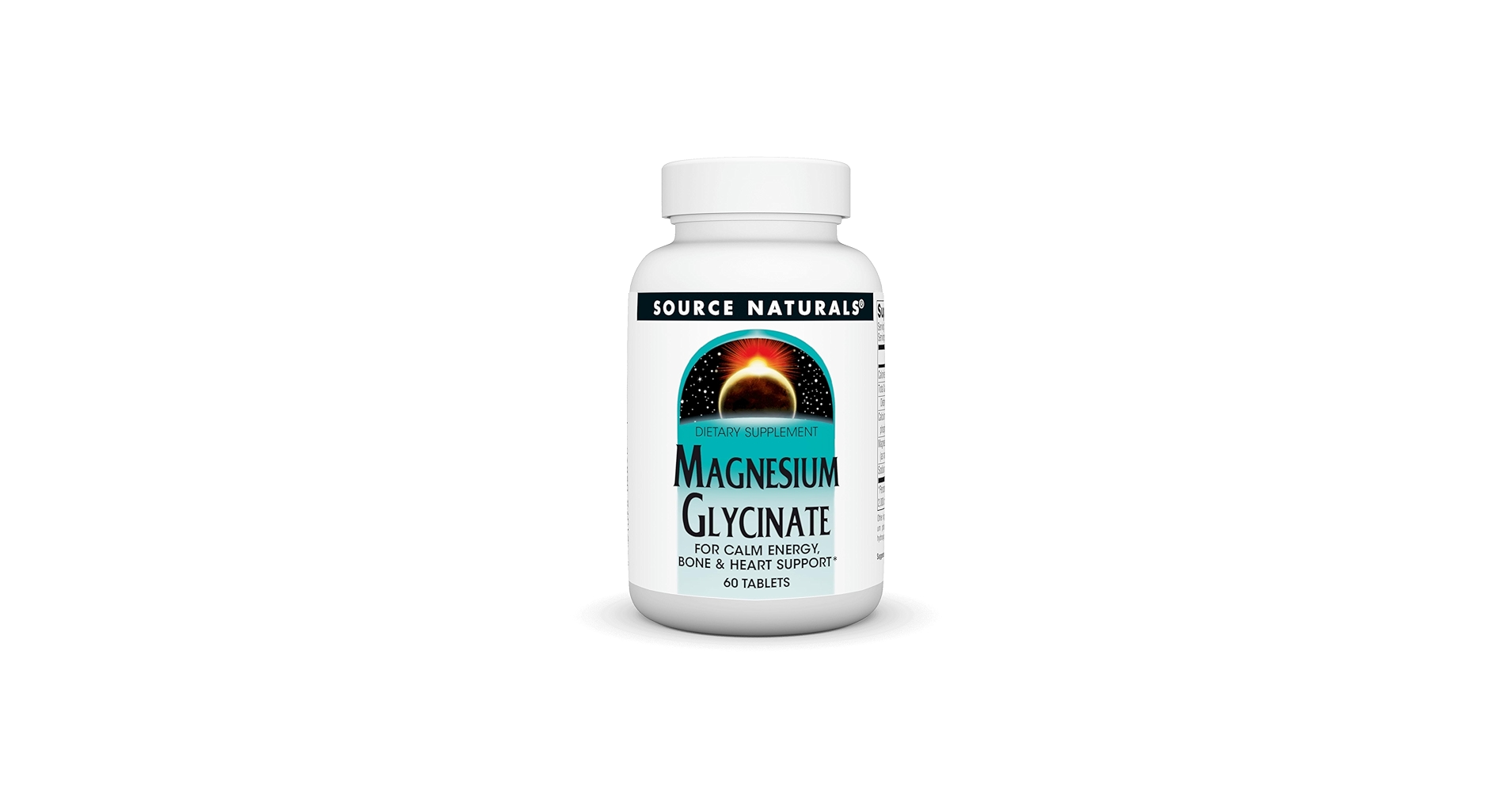 Source Naturals Magnesium Glycinate 60 Tablets