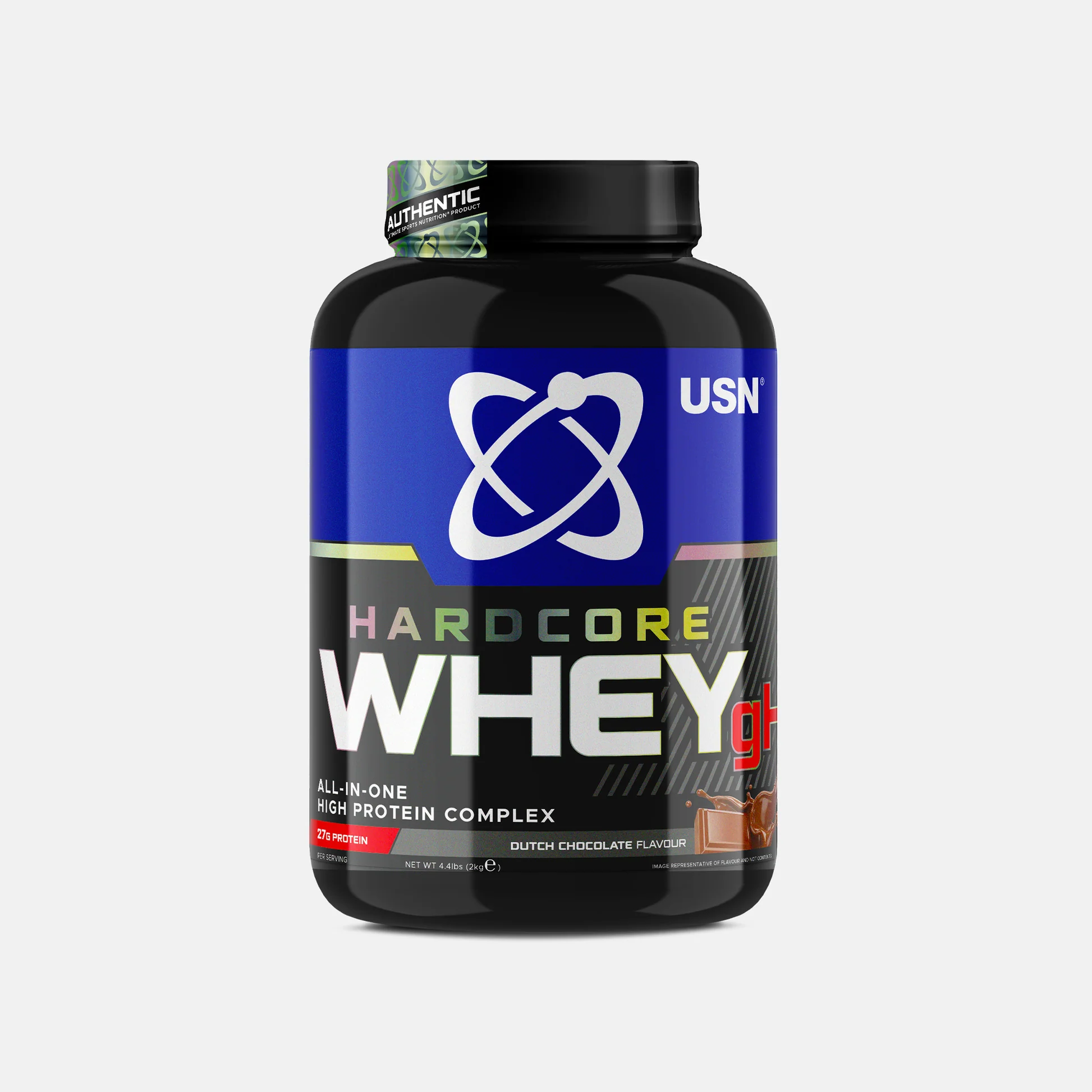 USN Hardcore Whey GH 2 kg 60 porsiya