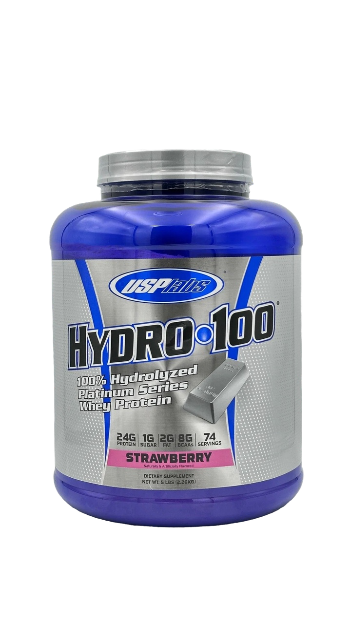 USP Labs Hydro-100 Hydrolyzed Whey Protein 2.26 kg (74 porsiya)