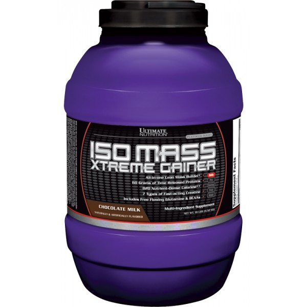 Ultimate Nutrition Iso Mass Xtreme Gainer 4.52 kg 29 porsiya