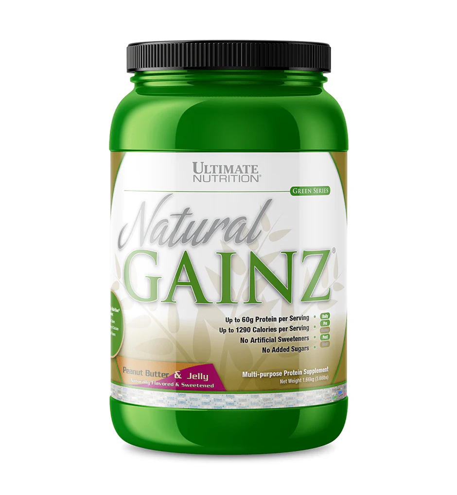 Ultimate Nutrition Natural Gainz | 1.66 kg 15 posriya