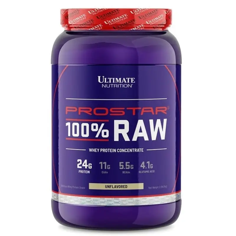 Ultimate Nutrition Prostar 100% RAW 1 kg (33 porsiya)