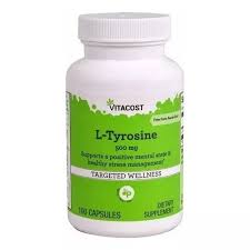 Vitacost L-Tyrosine, 500 mg, 100 capsula