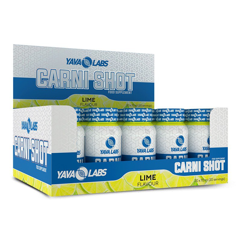 Yava Labs CARNI SHOT 20x70ml L-Carnitine 3000mg